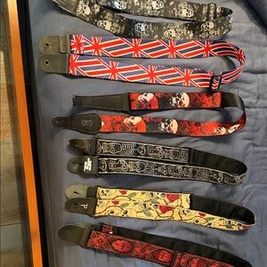Stylish Men's Guitar Straps Collection